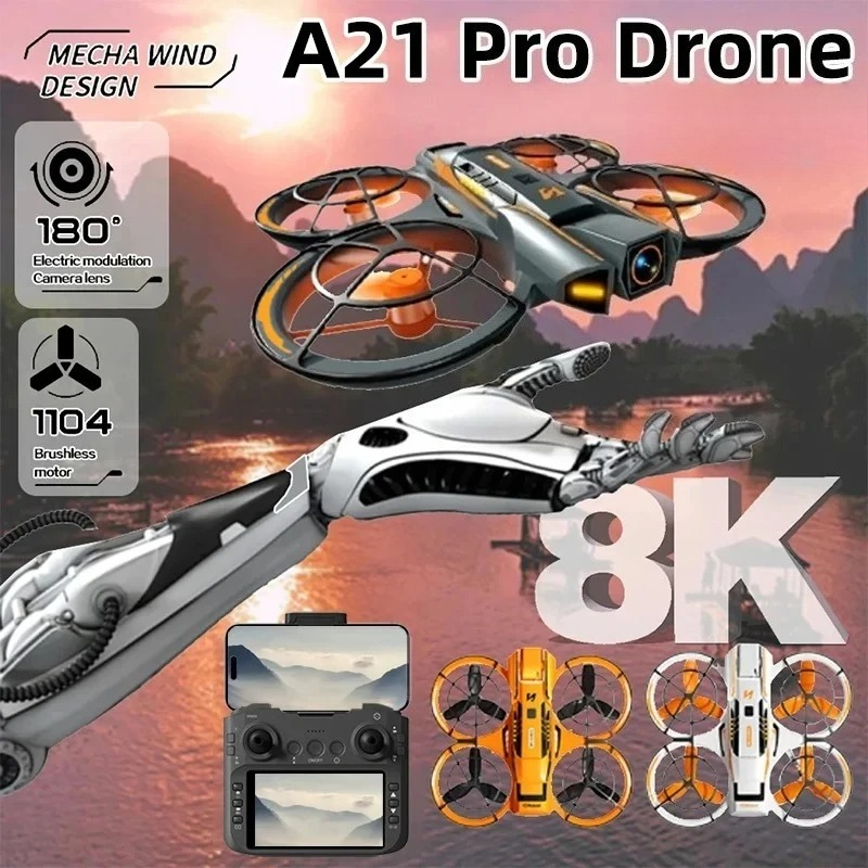 Drone Multispectral - Drone Originale A21 Pro 4K Professionale
