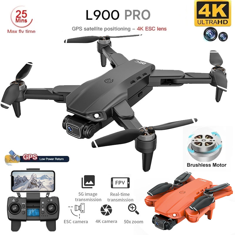 Drone Mapping - L900 Pro GPS Drone 4K Professionale