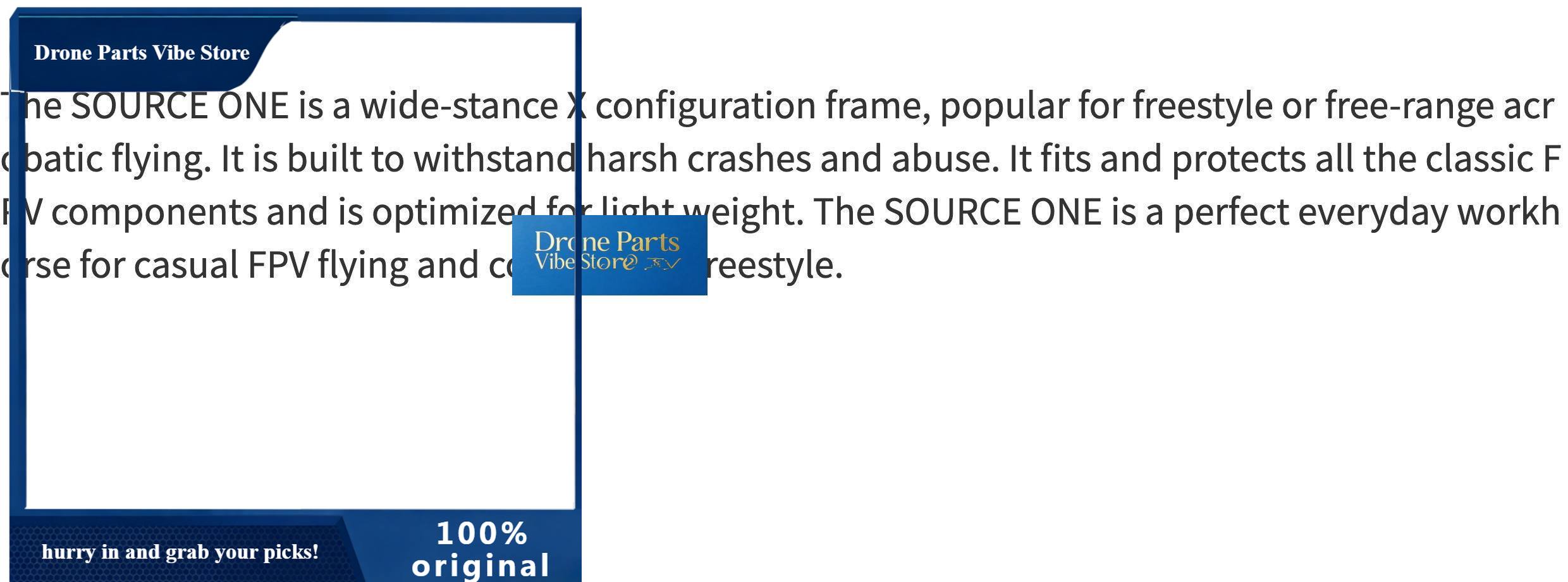 Tbs Fpv Source One - Parti per Droni Originali TBS SOURCE