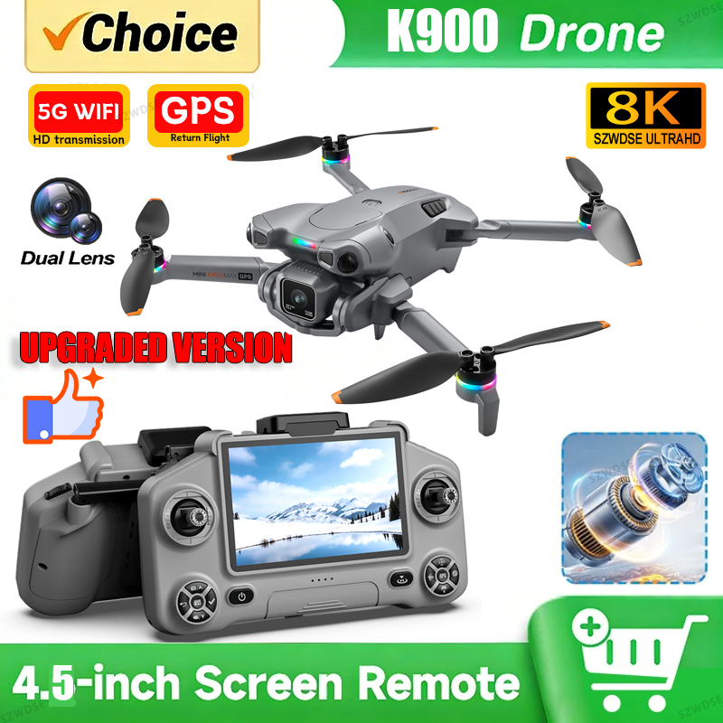 Drone Mapping - Nuovo Drone GPS K900 MAX con