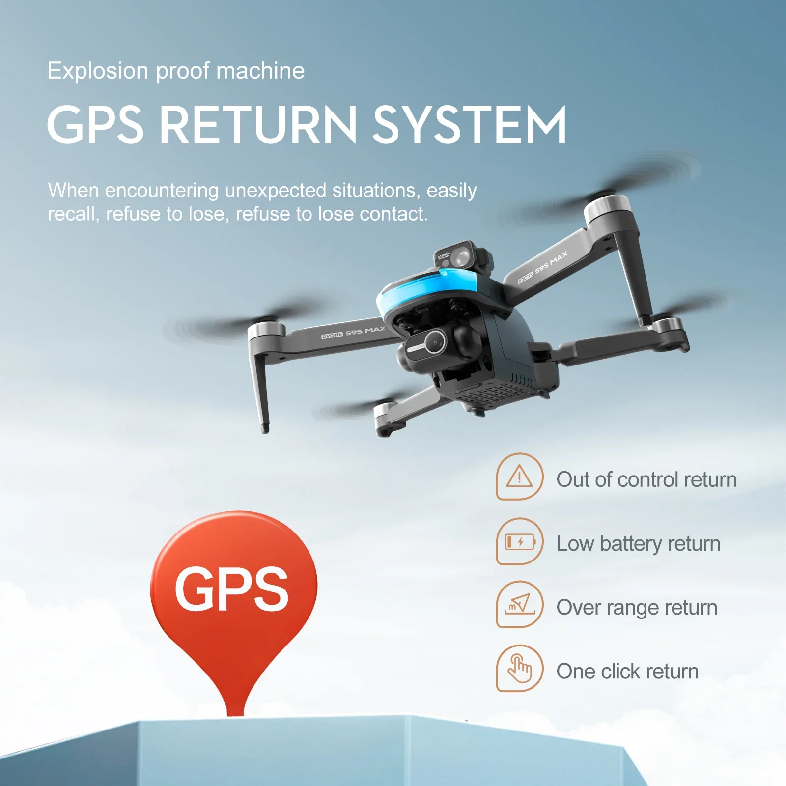 NUOVO S9S MAX MINI Drone 4K 2  - Drone Mapping recensione e prezzo
