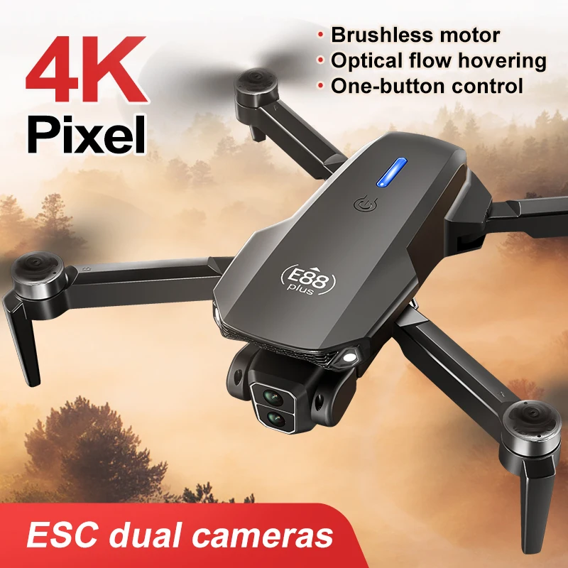 Nuovo drone quadricottero E88  - Drone Cinematic recensione e prezzo