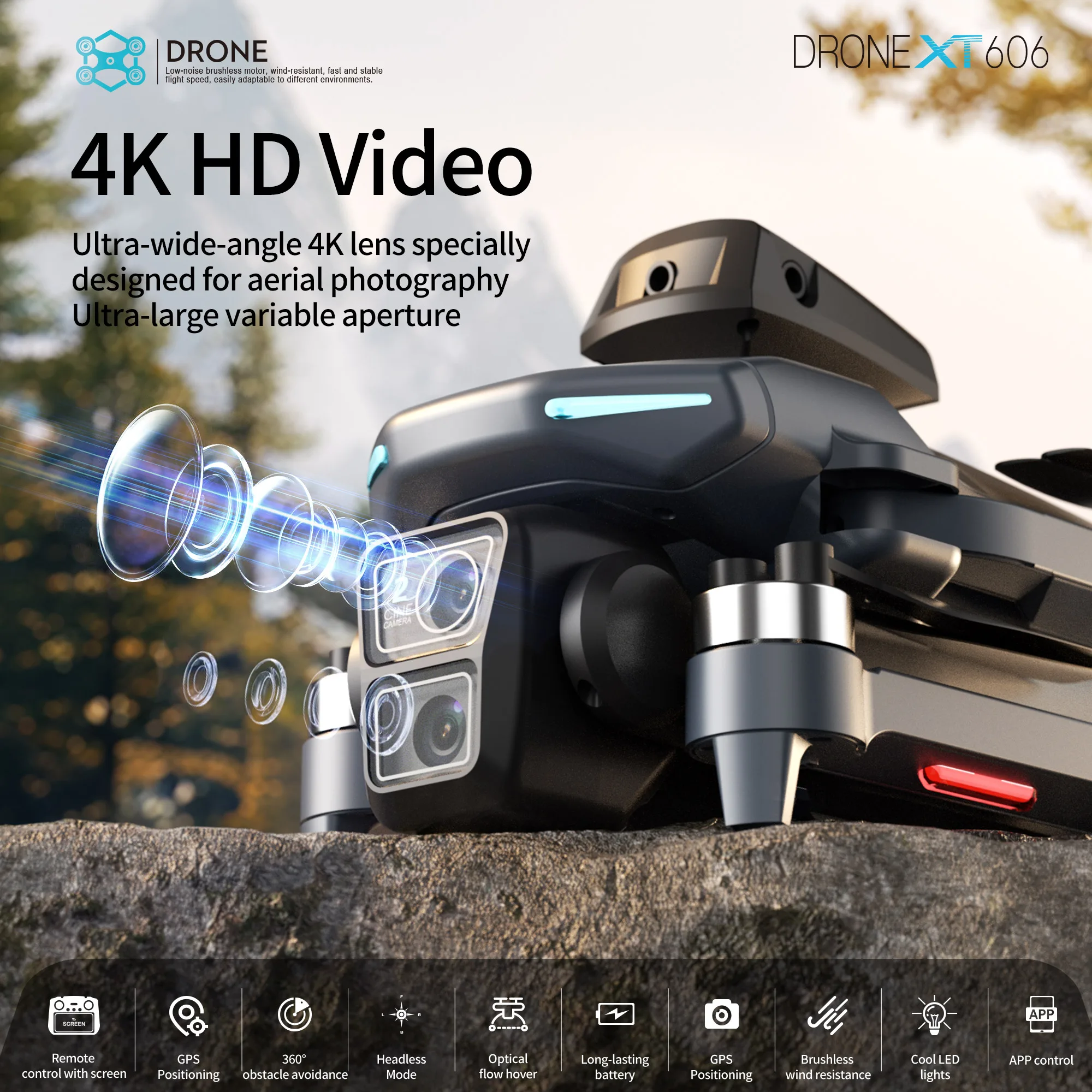 Drone GPS Originale XT606 MAX  - Drone Multispectral recensione e prezzo