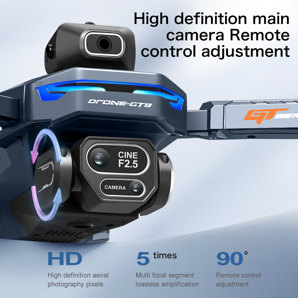NUOVO Drone RC GT8 HD 4K Profe - Drone Video Production recensione e prezzo
