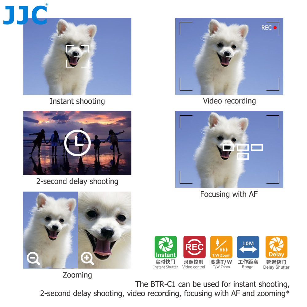 JJC BR-E1 Telecomando Bluetoot - Canon Camera Eos R50 recensione e prezzo