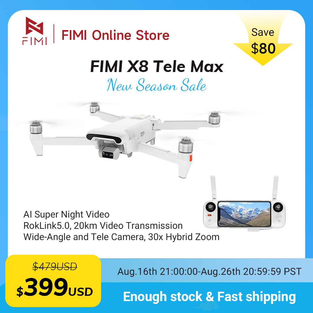 Drone FIMI X8 Tele Max 4K Prof - Drone Thermal Imaging recensione e prezzo