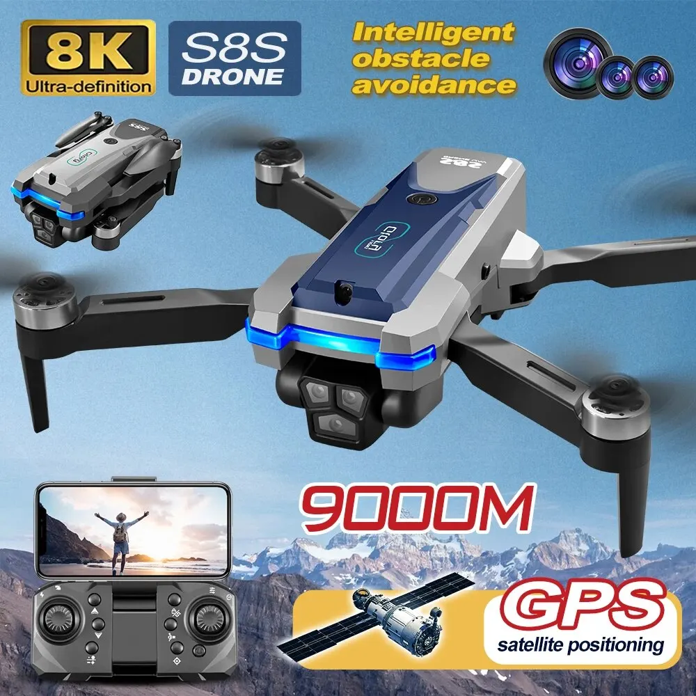 S8S GPS Drone 5G Wifi 8K HD Du - Drone Mapping recensione e prezzo